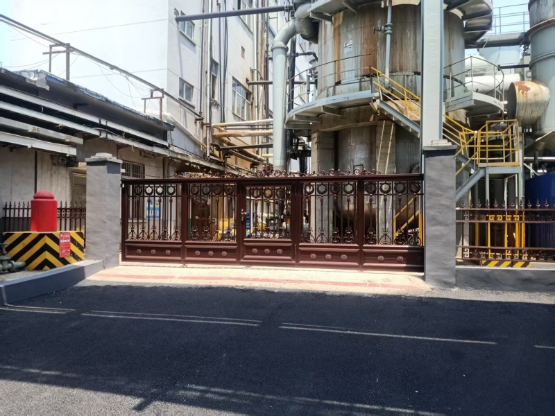 莱钢集团铝艺大门 护栏