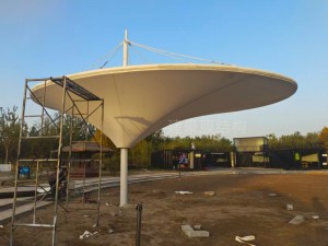 天津公园膜结构景观